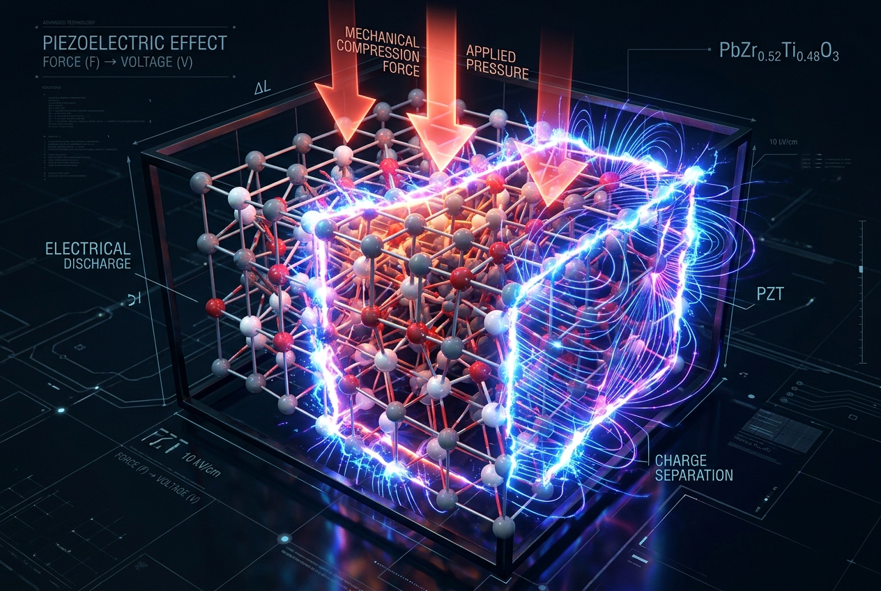 Piezoelectric Distortion Physical Simulation